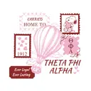 Theta Phi Alpha Hot Air Balloon and Hearts PR Hoodie