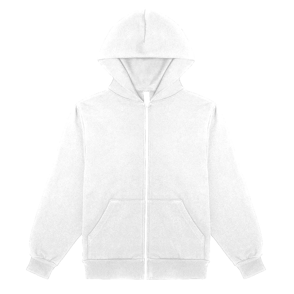 Los Angeles Apparel L/S Heavy Fleece Zip Up 14 Oz | Fresh Prints