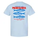 Phi Delta Theta Blue Fish Graphic Recruitment Shirt 2