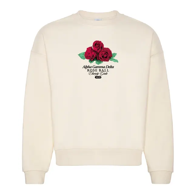 Alpha Gamma Delta Floral Illustration Parents Weekend Sweater 2