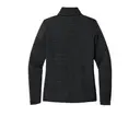 LADIES SWEATER FLEECE FULLZIP Black Back