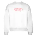 Women's Soccer Team Checkered Bow PR Crewneck 2