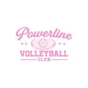 Volleyball Club Powerline Pink Text PR Shirt