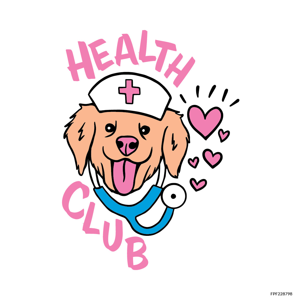 Nurse Doggo Shirt Health Merch | Fresh Prints