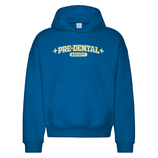 Pre-Dental Society Bold Block Lettering PR Hoodie 2