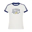 Alpha Delta Pi Stacked Lettering Star Est Shirt 2