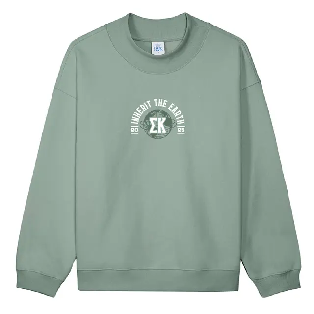 Sigma Kappa Earth Globe Philanthropy Sweater 2