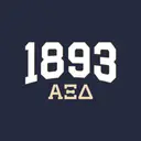 Alpha Xi Delta Bold Year Block Text PR Crewneck