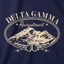 Delta Gamma Mountain Graphic Rush Sweater