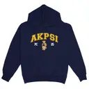 AKPSI Bold Lettering Teddy Bear PR Hoodie 2