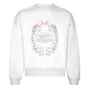 Phi Mu Floral Wreath and Ribbon Parent's Weekend Sweater 2
