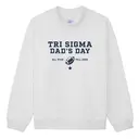 Sigma Sigma Sigma Football Graphic Dad's Day Crewneck 2