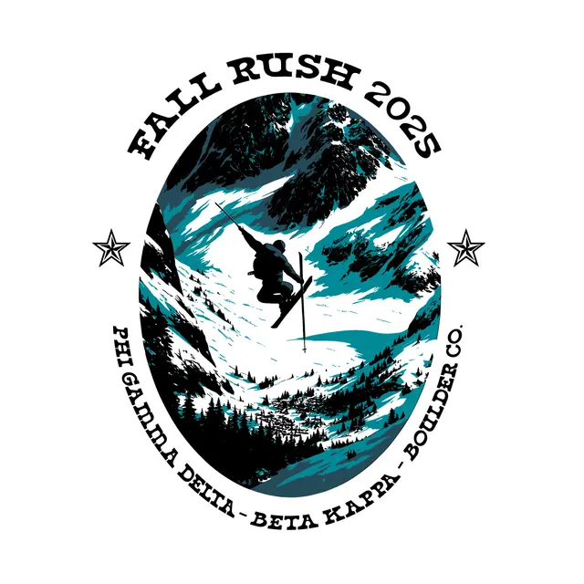 Phi Gamma Delta Ski Jumping Scene Rush Hoodie