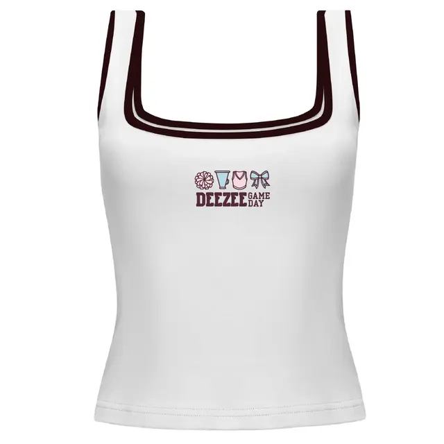 Delta Zeta Cheer Icons Game Day Tank 2