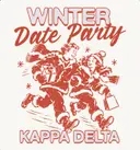 Kappa Delta Winter Celebration Illustrative Date Party Shirt