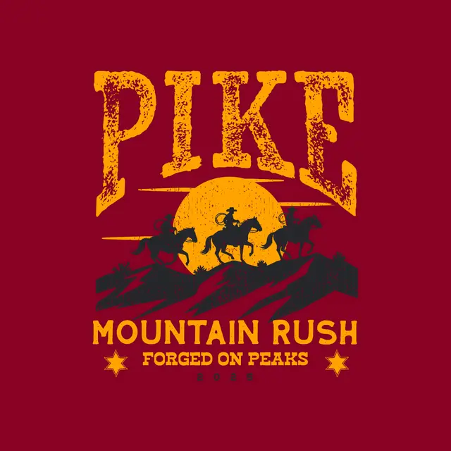 Pi Kappa Alpha Western Riders Mountain Rush Shirt