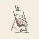 Art Club Scenic Easel Sketch PR Hoodie