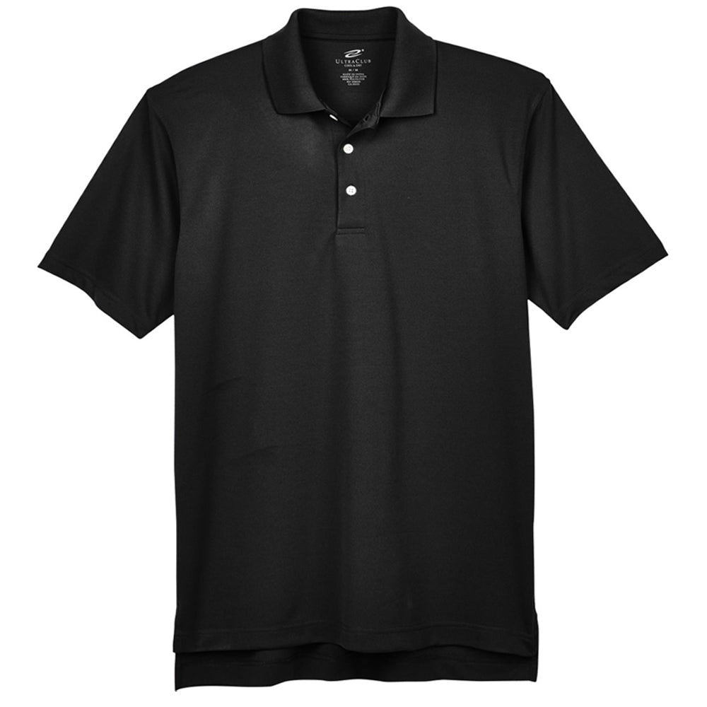 UltraClub Men's Cool & Dry Stain-Release Performance Polo | Fresh