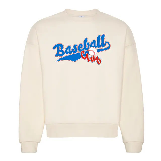 Baseball Team Script Text PR Sweater 2