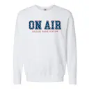 College Radio Station Bold ON AIR Text PR Crewneck 2