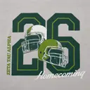 Zeta Tau Alpha Football Helmet Graphic Homecoming Hoodie