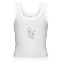 Delta Zeta Lamb with Pink Bow PR Tank 2