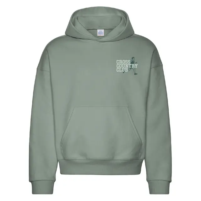 Cross Country Club Runner Graphic PR Hoodie 2