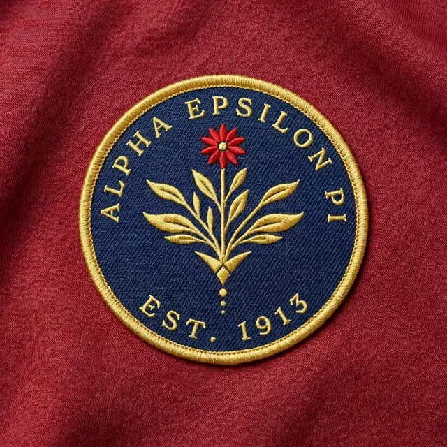 Alpha Epsilon Pi Floral Illustration PR Sweater