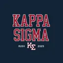 Kappa Sigma Bold Block Lettering Rush & Bid Hoodie