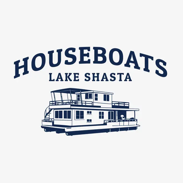 Houseboats Nautical Scene Lake Shasta Hat