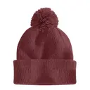 Carhartt Womens Knit Pom-Pom Cuffed Beanie Sable Back