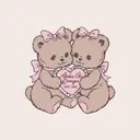 Alpha Chi Omega Sweet Teddy Bear PR Tank