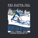 Phi Kappa Tau Skiing Graphic Mountain Weekend Hoodie