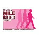 Circle of Sisterhood Striped Illustrations Philanthropy Shirt