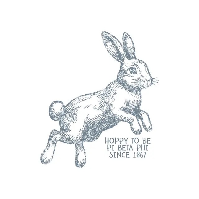 Pi Beta Phi Hopping Bunny PR Tank