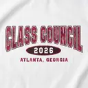 Class Council Arched Text PR Crewneck