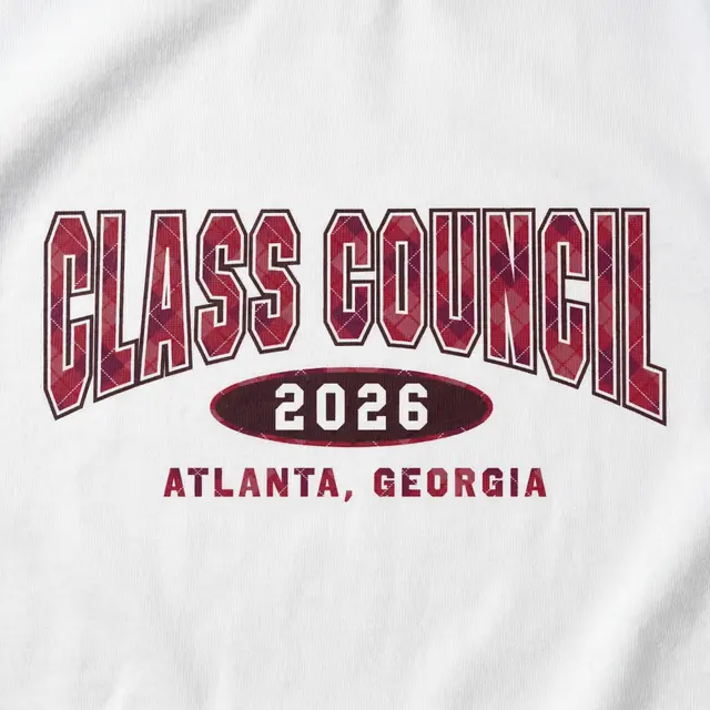 Class Council Arched Text PR Crewneck