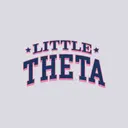 Kappa Alpha Theta Bold Arch Text Big Little Reveal Tank