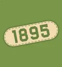 Chi Omega Stitched Badge 1895 Shorts