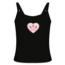 Zeta Tau Alpha Gingham Heart Date Party Tank 2