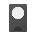 PopSockets PopWallet+ for Magnetic Wireless Charging Black White Front