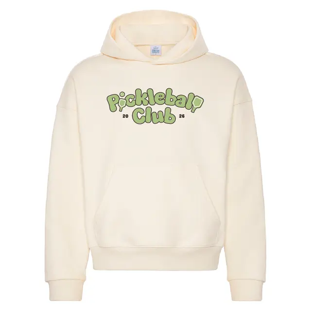 Pickleball Club Bubble Lettering PR Hoodie 2
