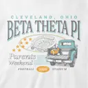 Beta Theta Pi Vintage Truck Football Stadium Parents Weekend Hoodie