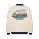 Alpha Phi Hand Drawn Cityscape Winter Formal Sweater 2