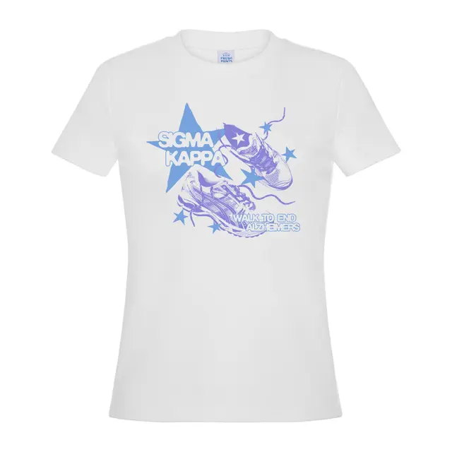 Sigma Kappa Star and Sneakers Philanthropy Shirt 2