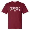 Lambda Alpha Upsilon Condors Distressed Eagle Graphic PR Shirt 2