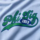 Phi Sigma Sigma Retro Flowing Script PR Tank