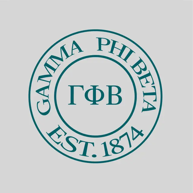 Gamma Phi Beta Circular Logo PR Shorts