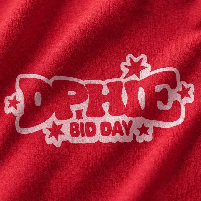 Delta Phi Epsilon Bold Lettering Rush Bid Tank