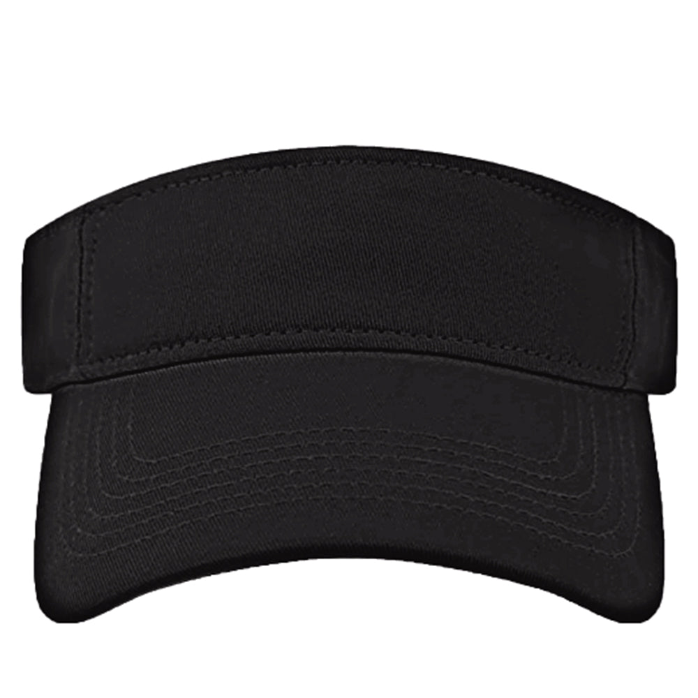 Big Accessories Cotton Twill Visor | Fresh Prints display picture 1